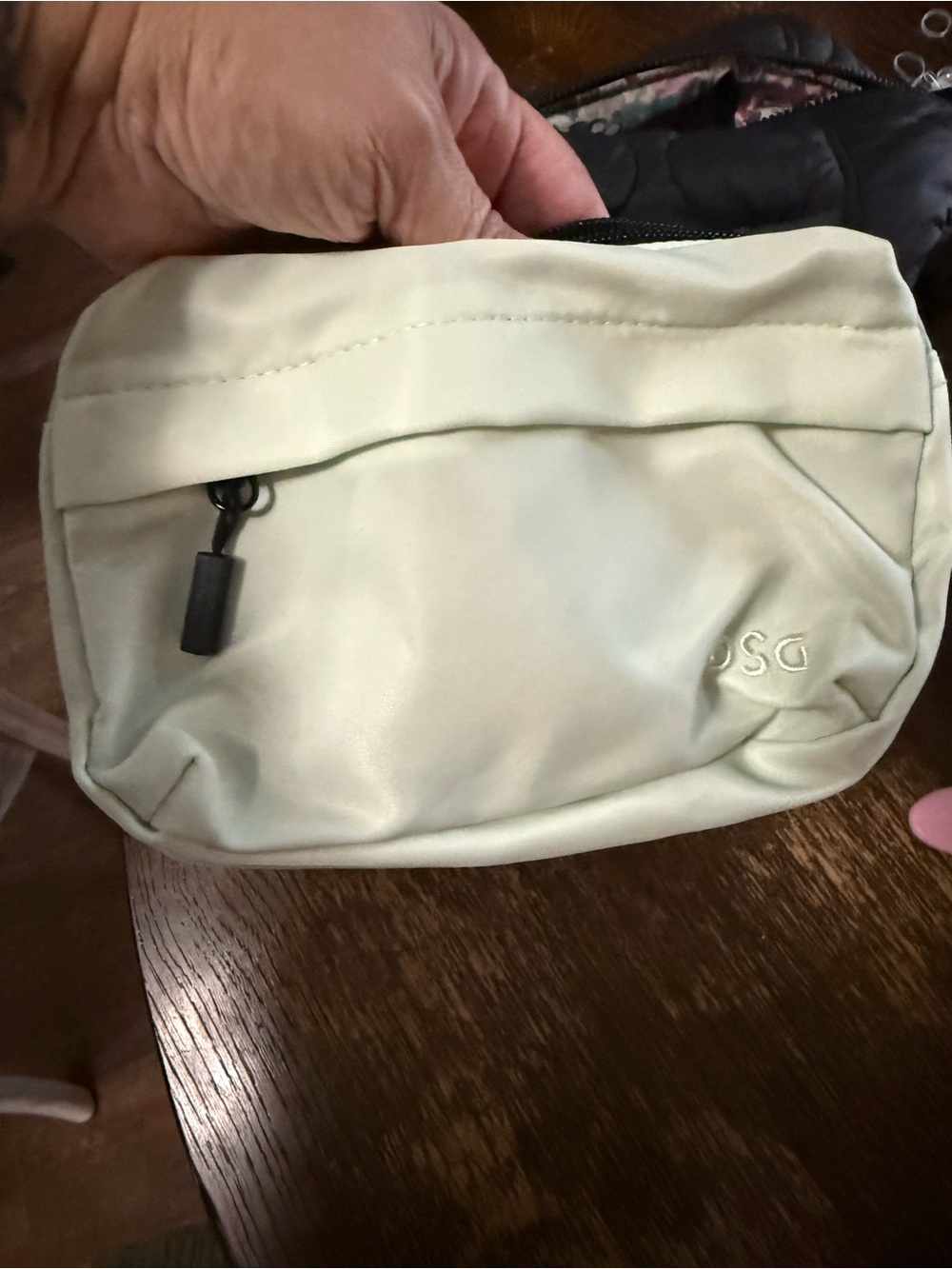 DSG light green belt bag